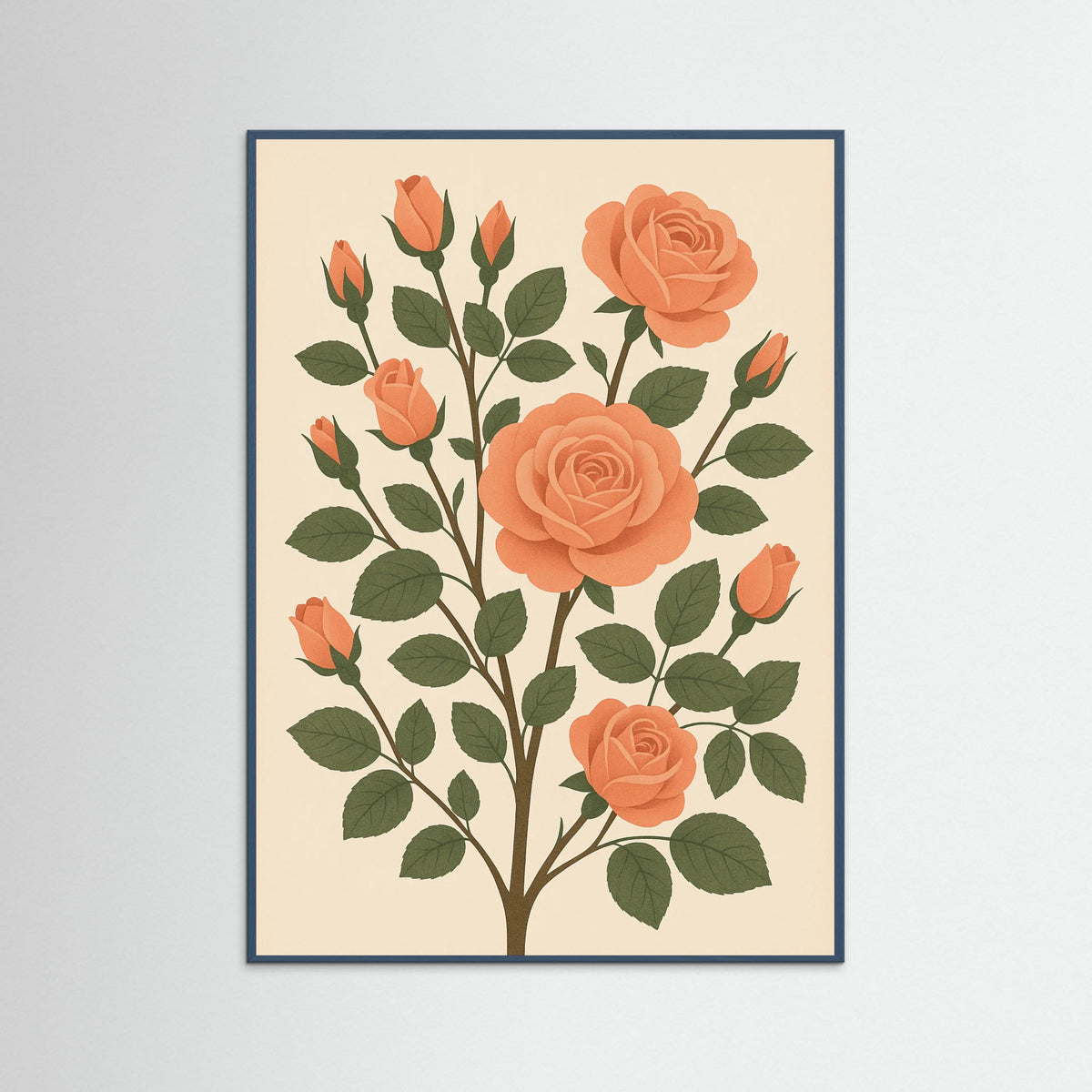 Teal Wood Cherry Blossom Tokyo