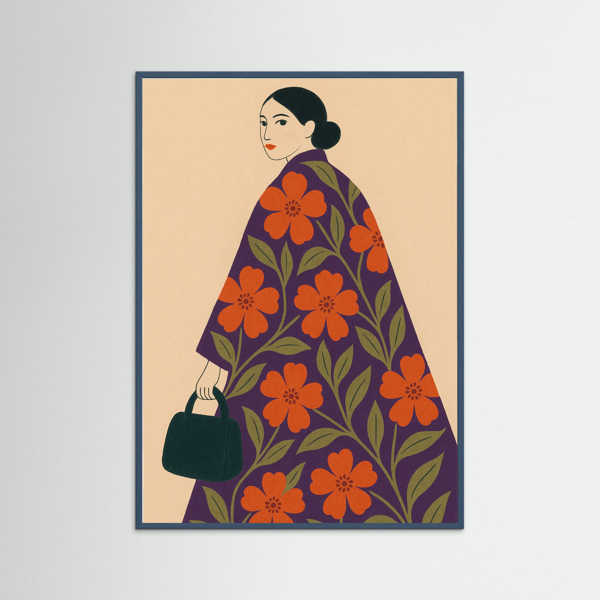 Teal Wood Chic Bluebell