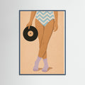 Teal Wood Chic Relaxation