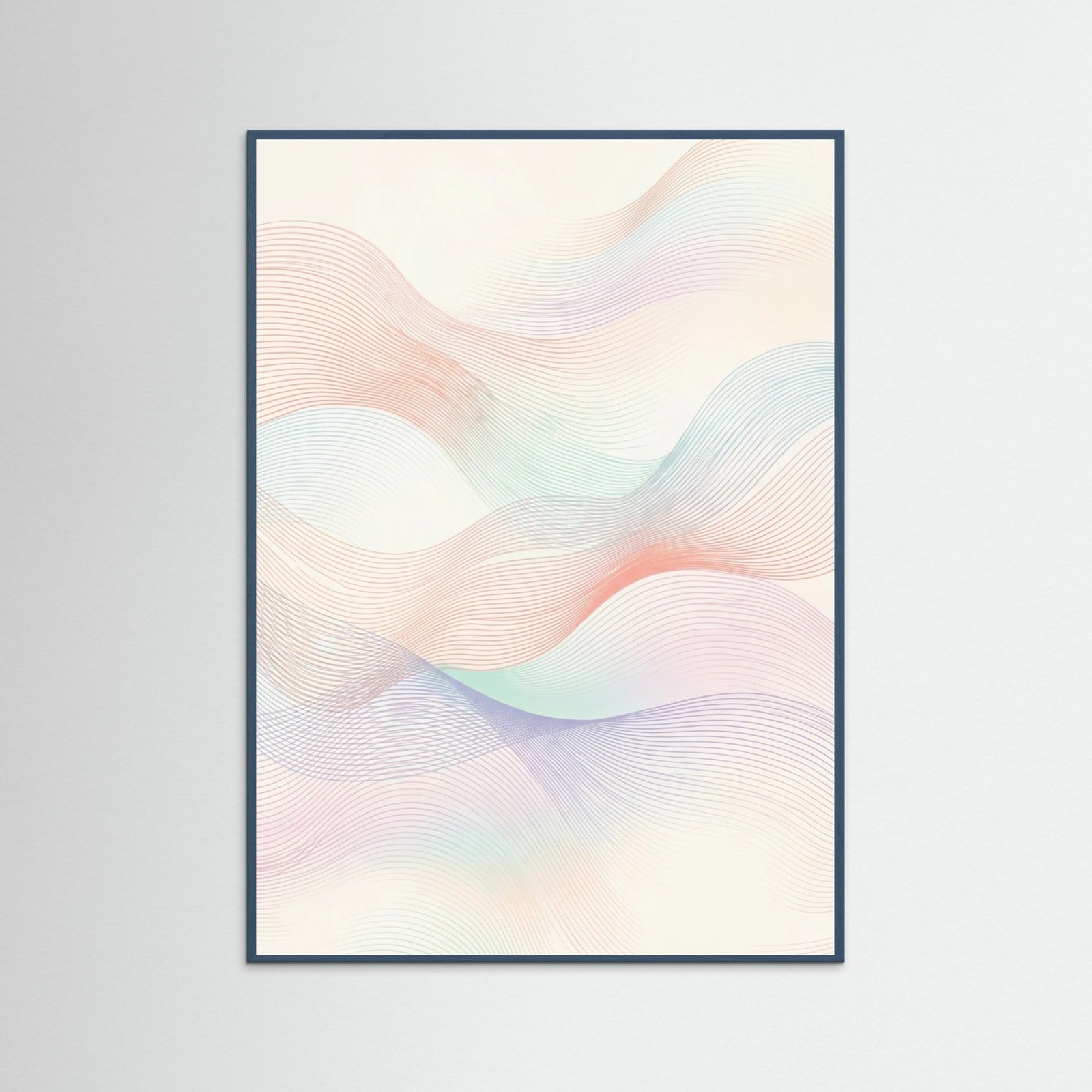 Teal Wood Circular Harmony