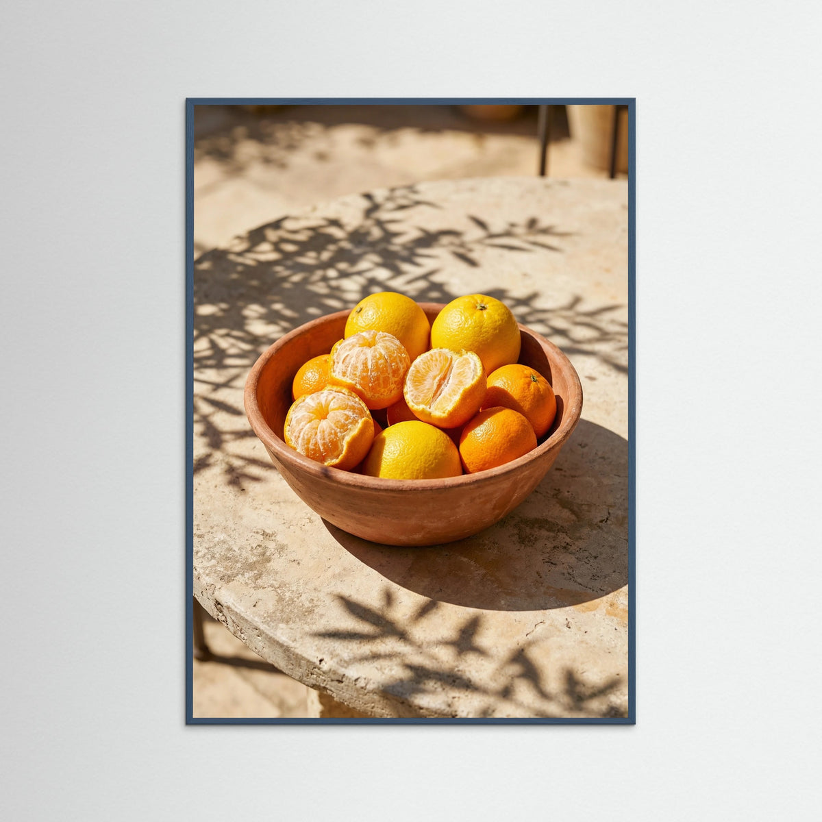 Teal Wood Citrus Harvest