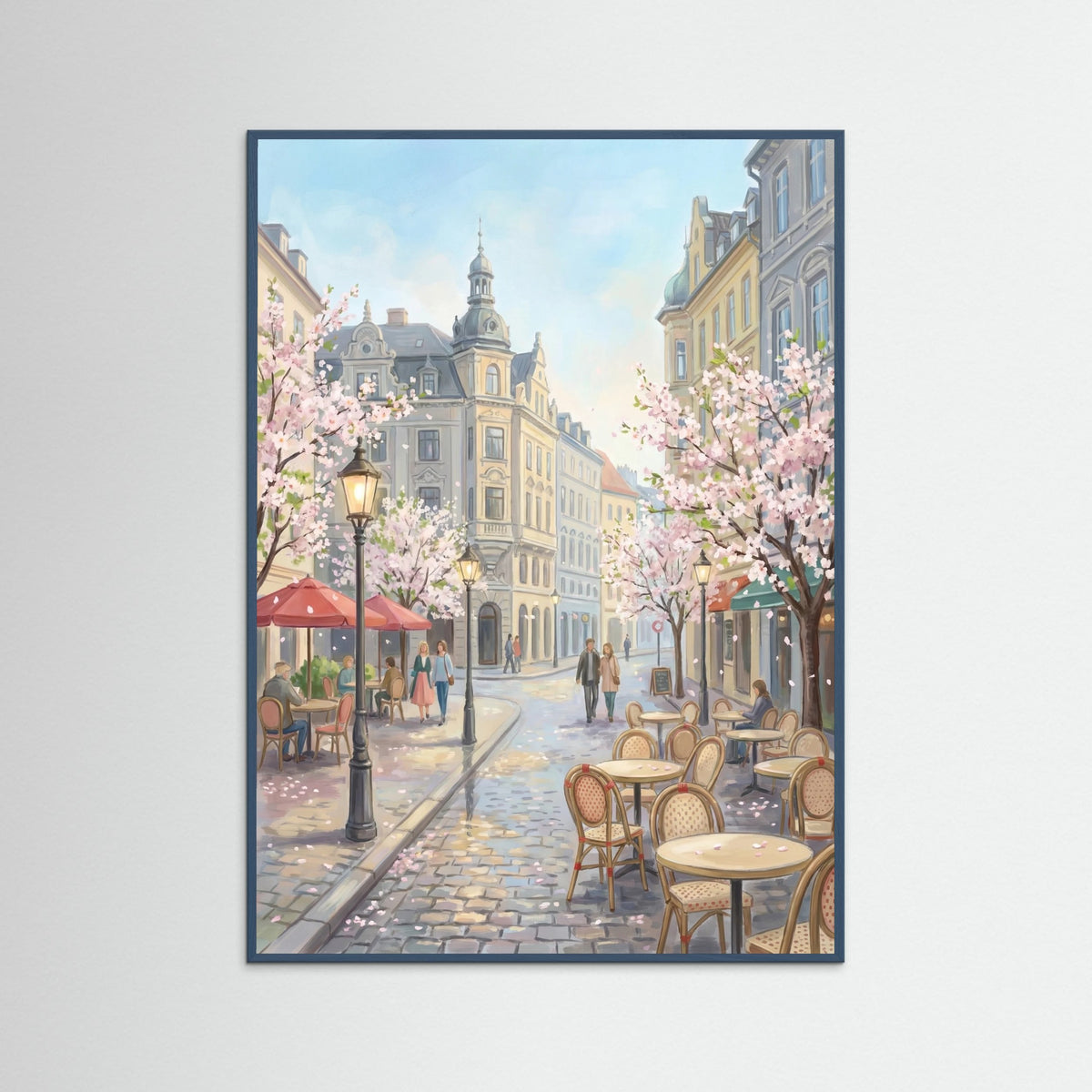 Teal Wood City Square Spring