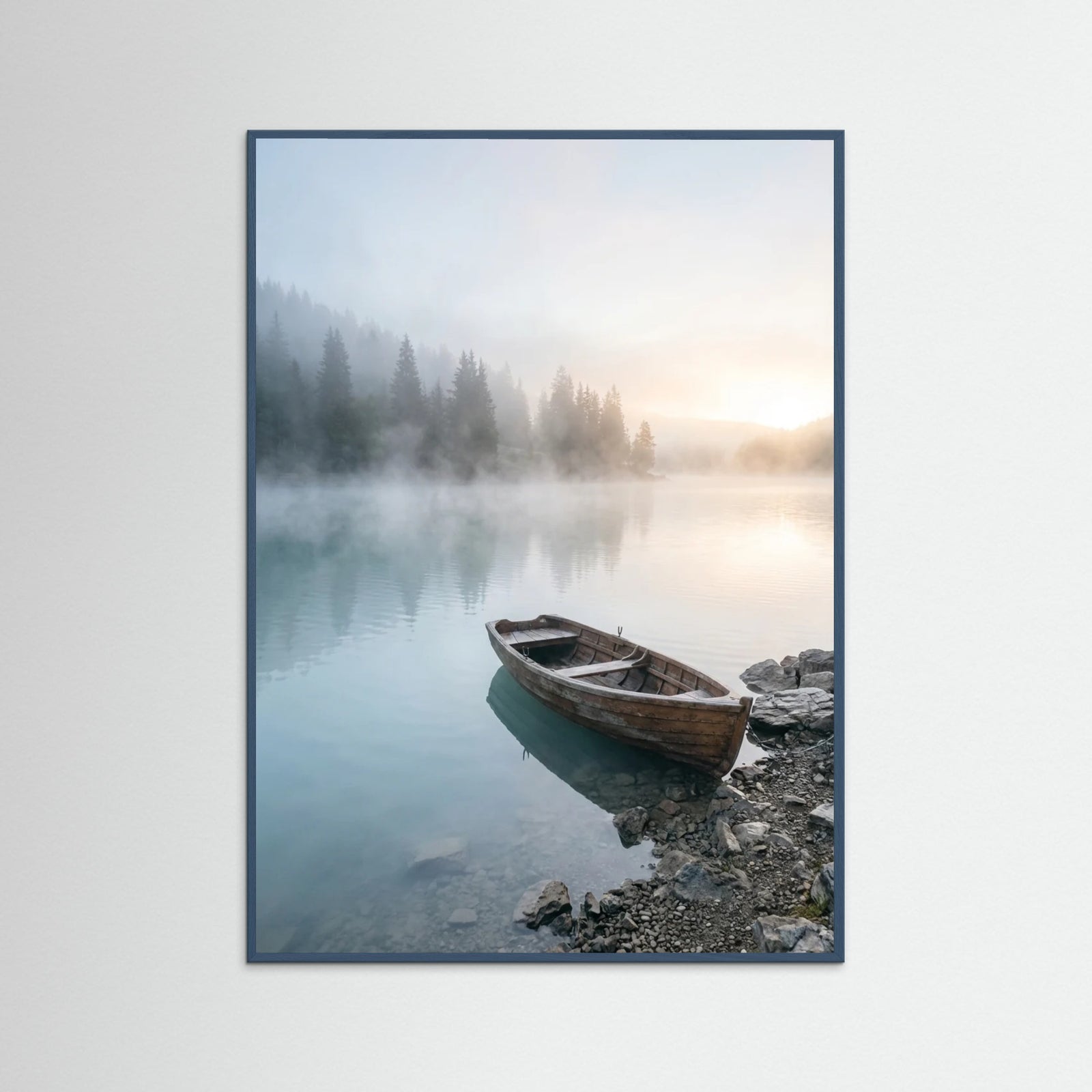 Teal Wood Coastal Haze