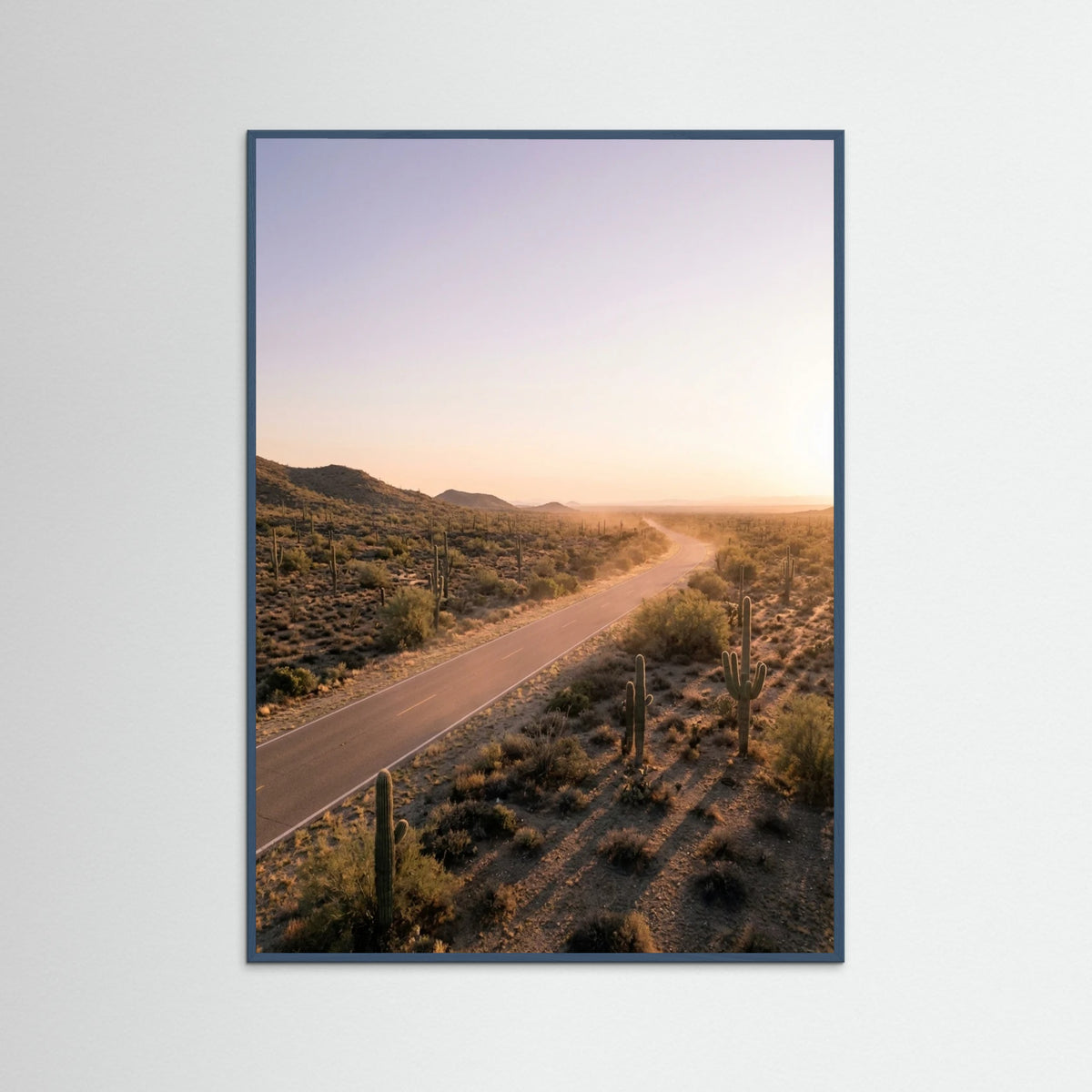 Teal Wood Coastal Horizon