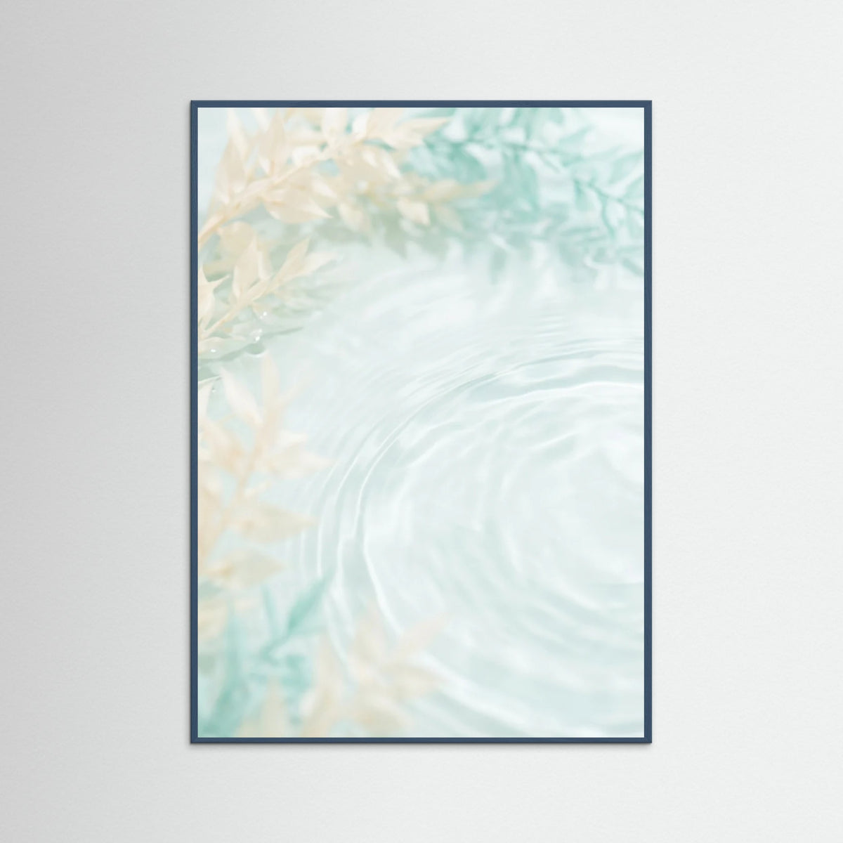 Teal Wood Coastal Serenity