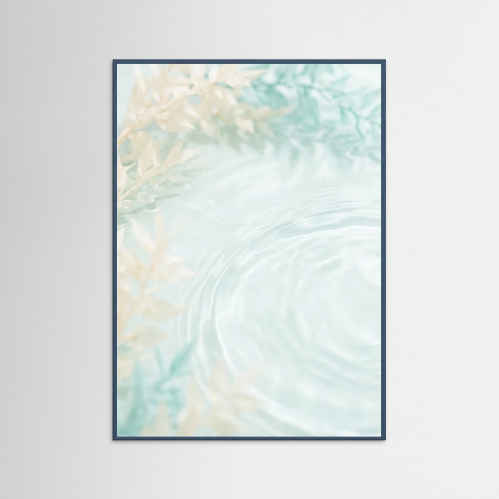 Teal Wood Coastal Serenity