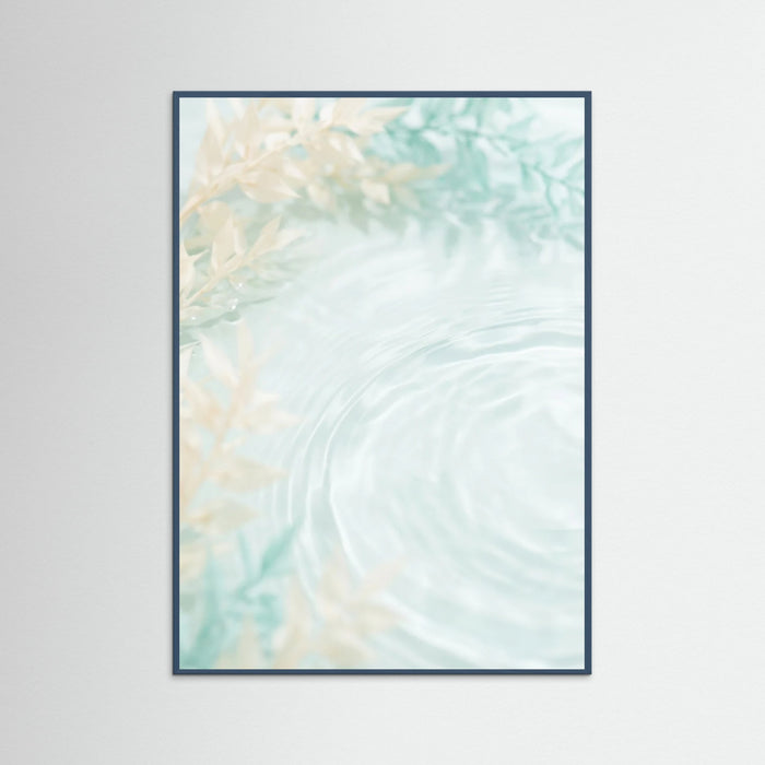 Teal Wood Coastal Serenity