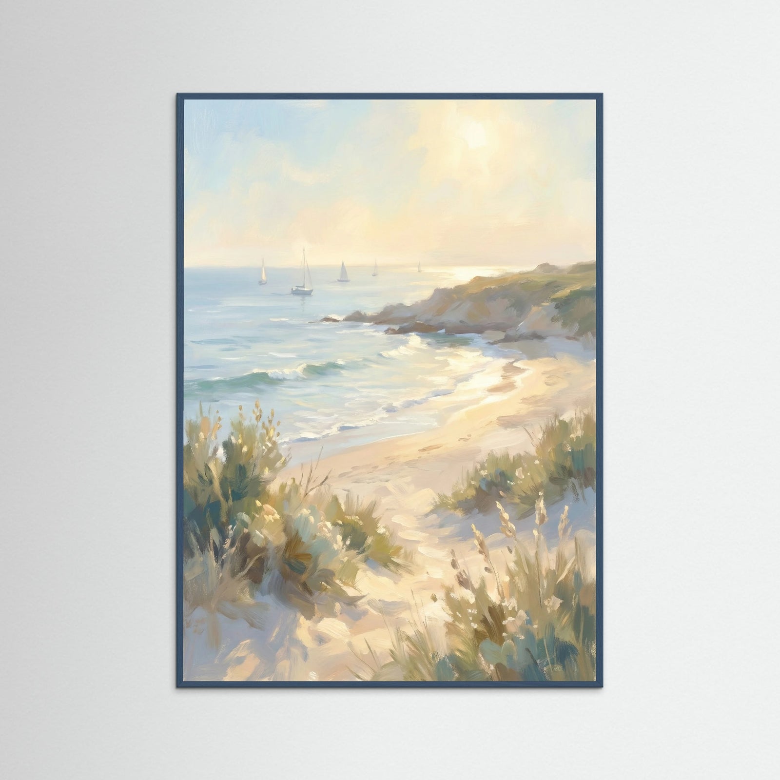 Teal Wood Coastal Solitude