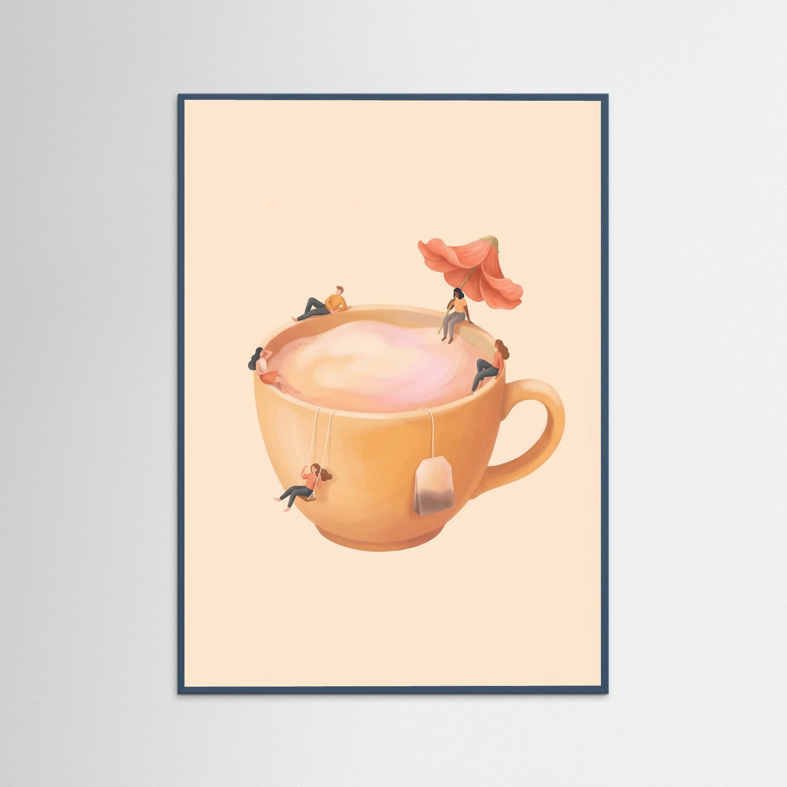 Teal Wood Cocktail Chill