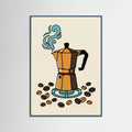 Teal Wood Coffee Fix