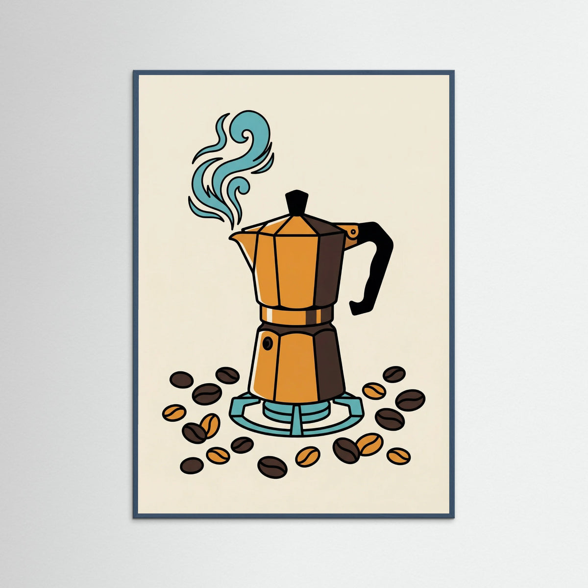 Teal Wood Coffee Fix
