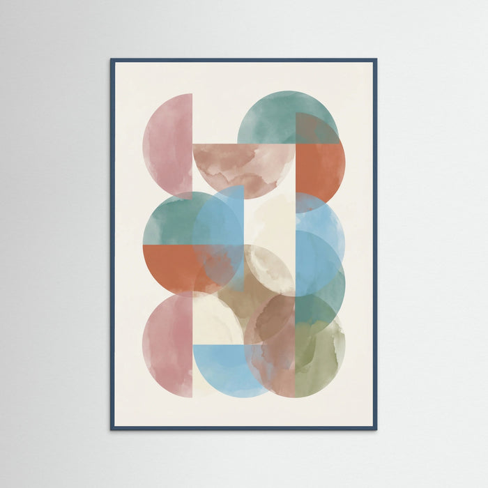 Teal Wood Color Theory Exhibition
