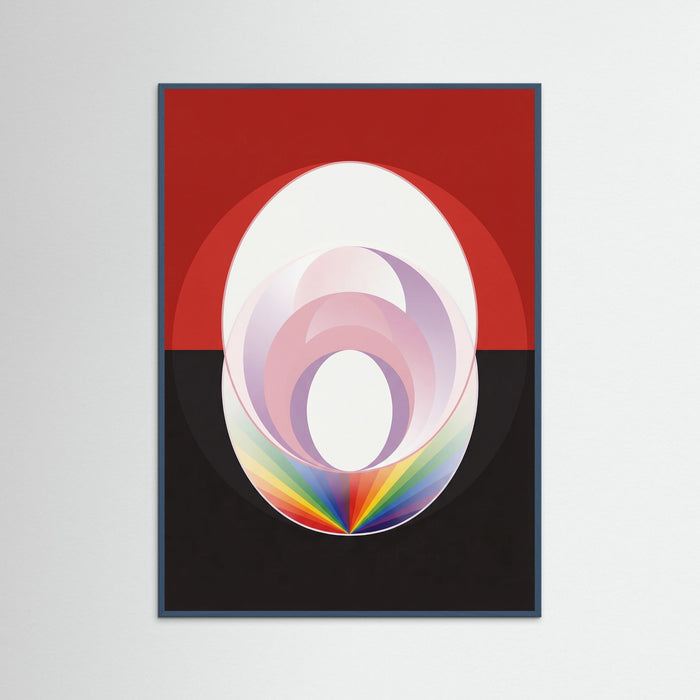 Teal Wood Concentric Radiance