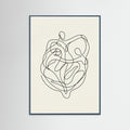 Teal Wood Connected Faces