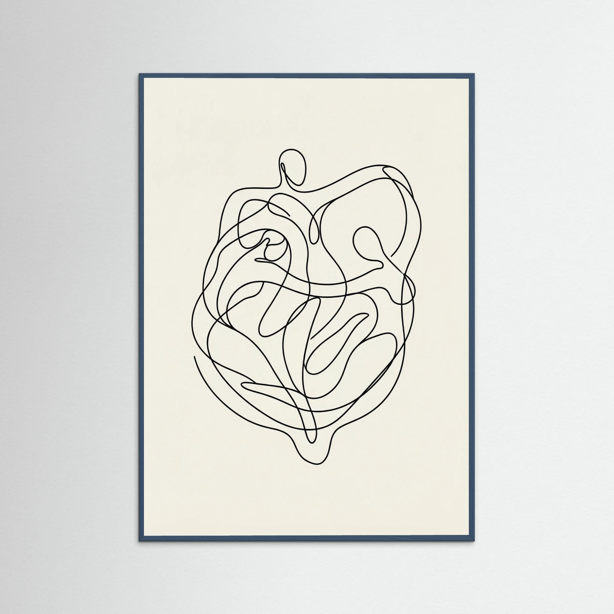 Teal Wood Connected Faces