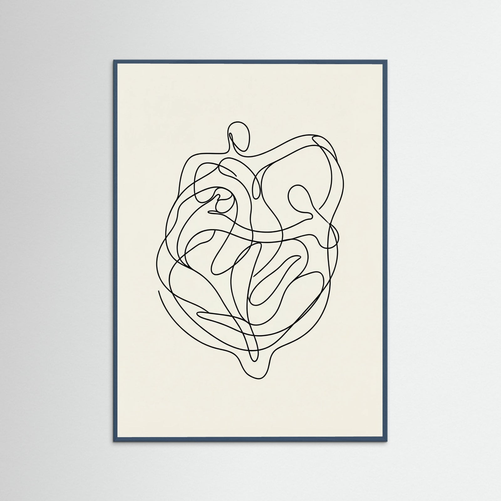Teal Wood Connected Faces