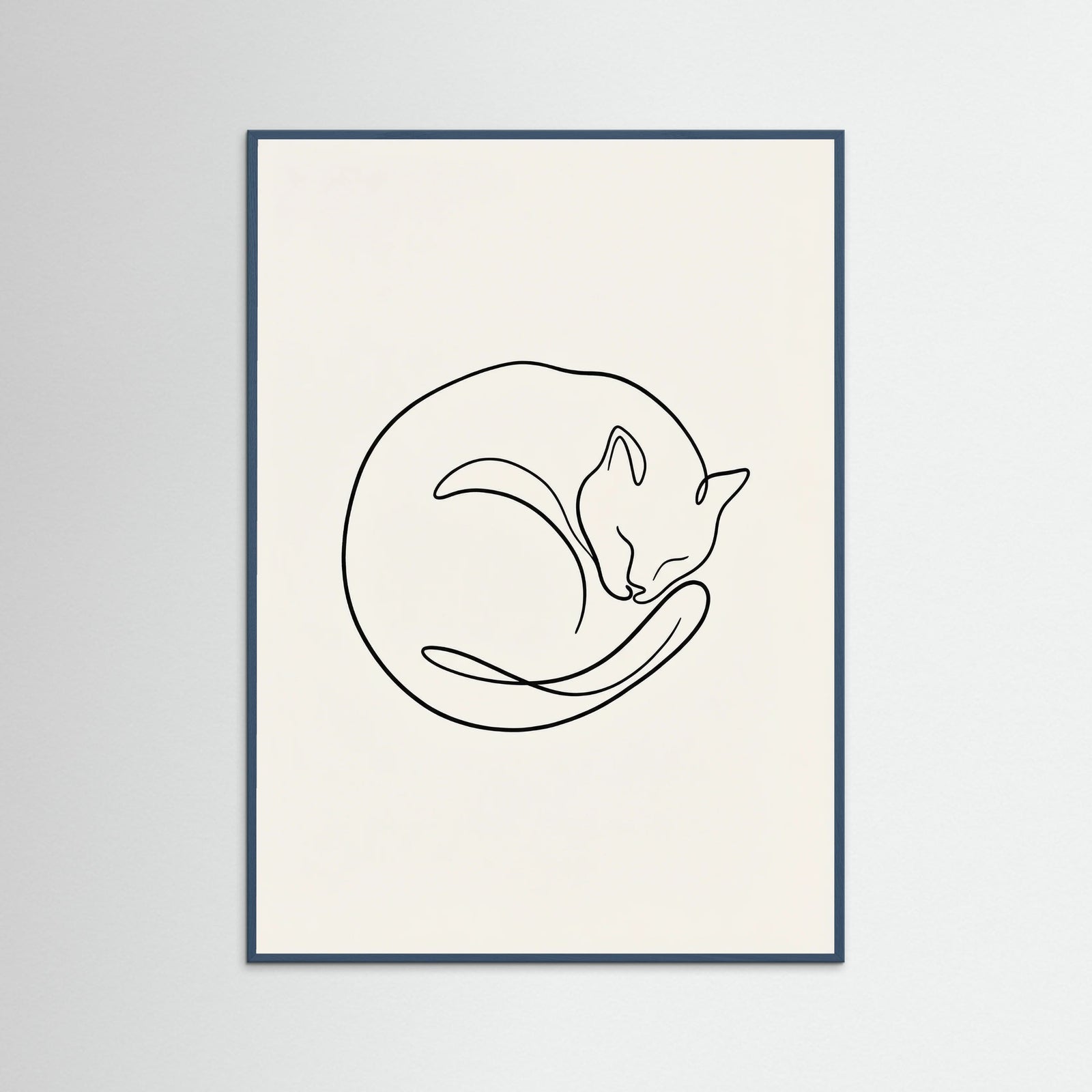 Teal Wood Continuous Canine Study