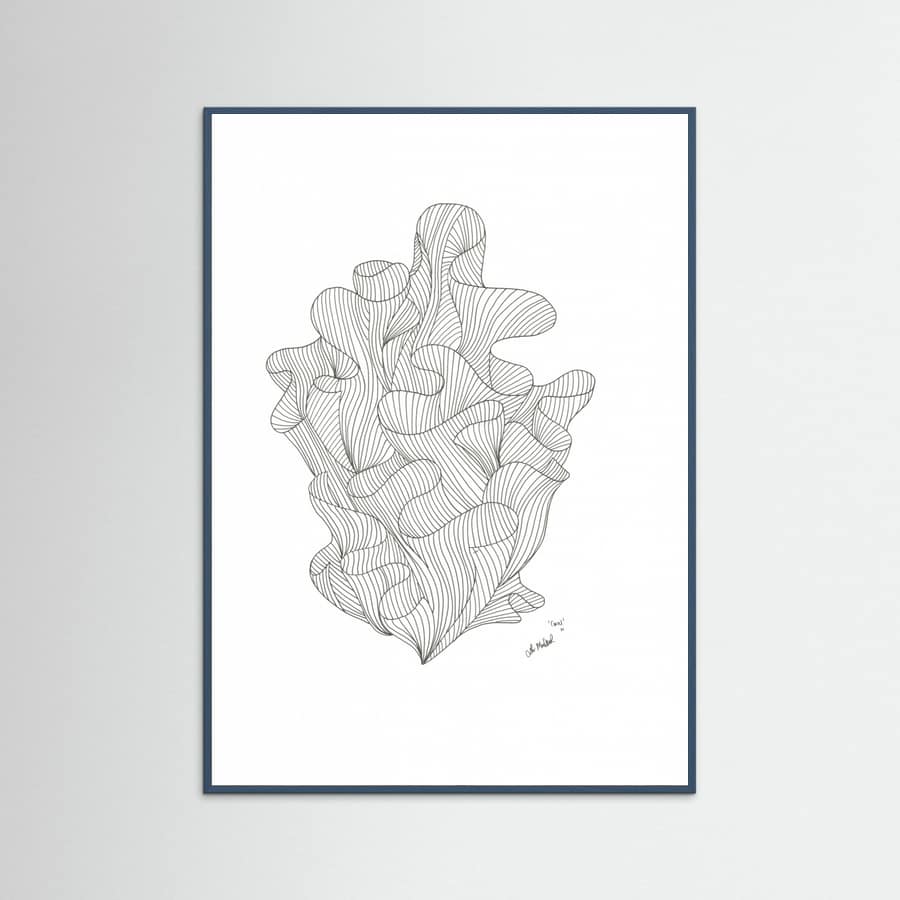 Poster Coral Jpeg – poster e stampa artistica
