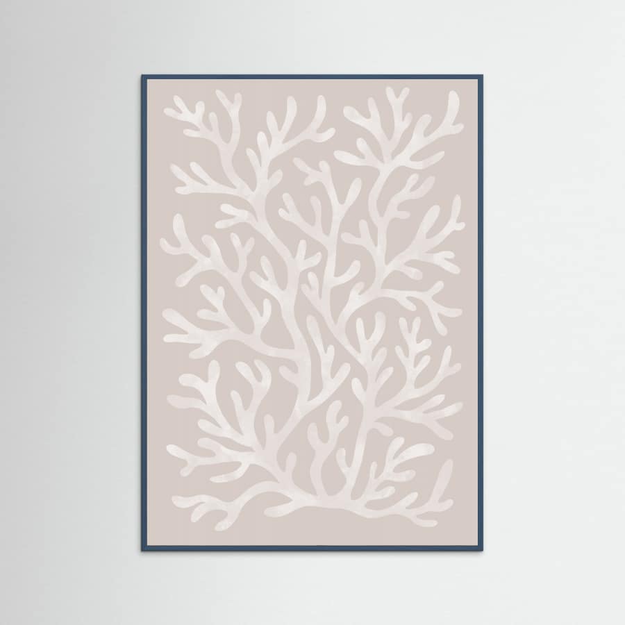 Coral pattern II Poster – poster and art print