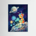 Teal Wood Cosmic Adventure