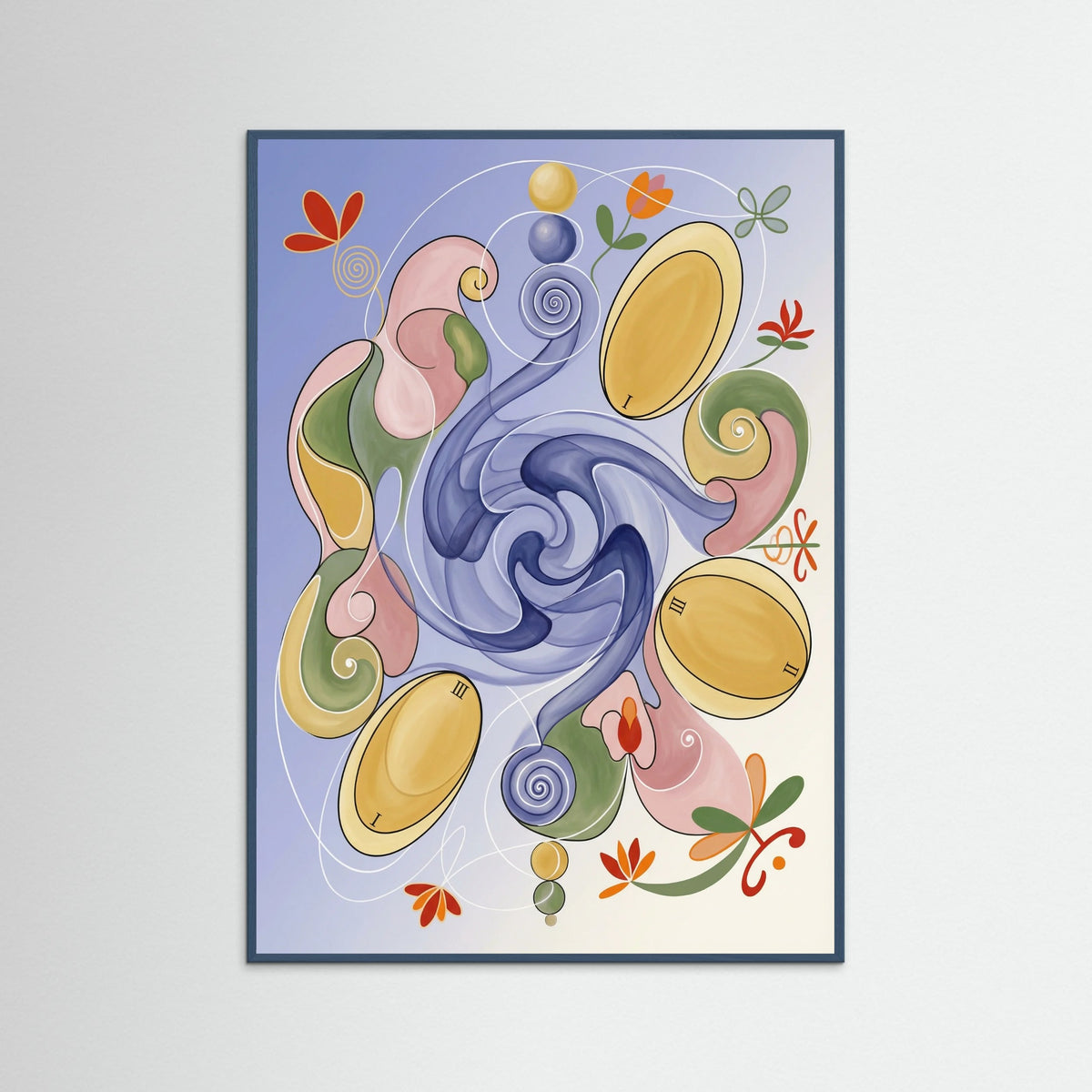 Teal Wood Cosmic Growth Cycle