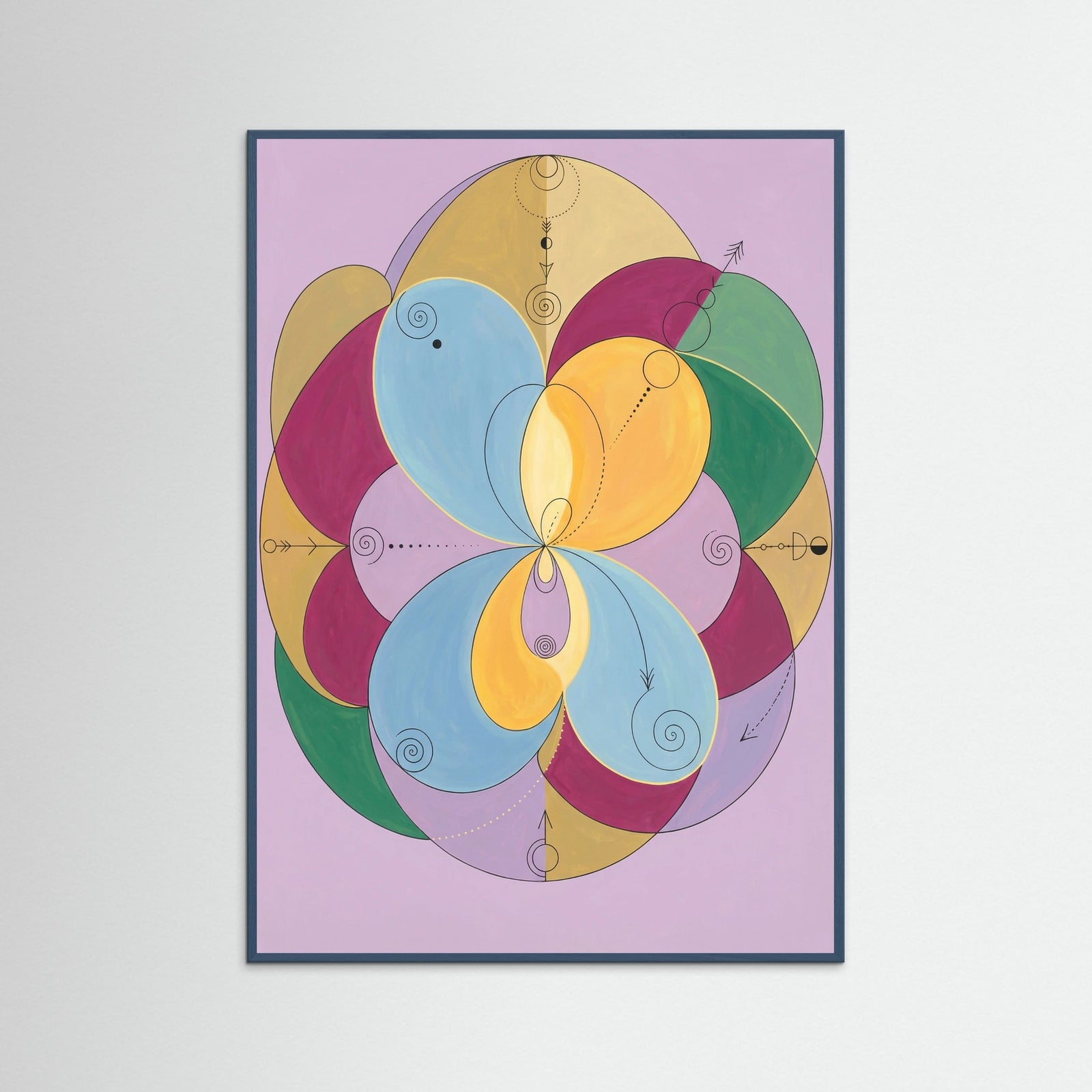 Teal Wood Cosmic Life Cycle