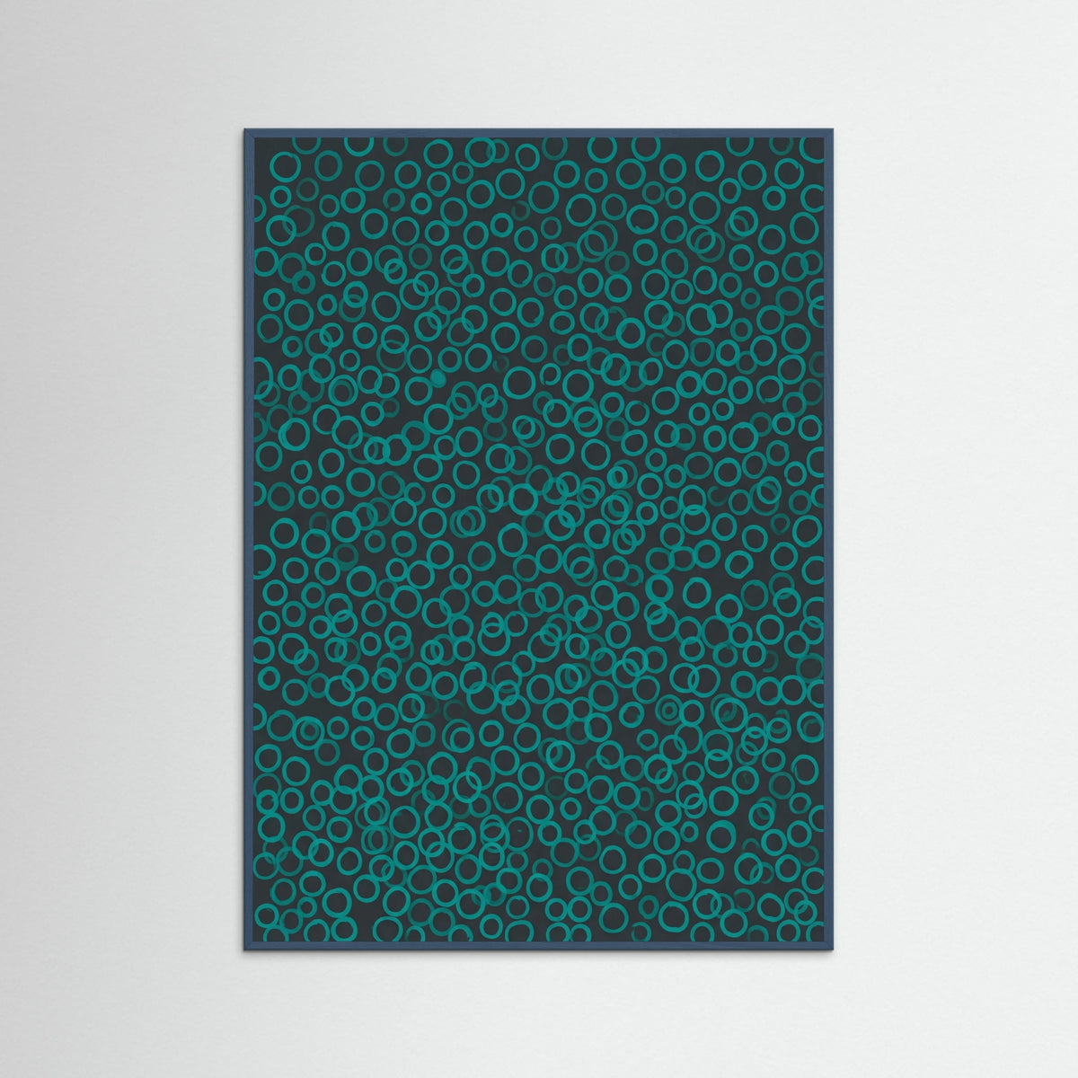 Teal Wood Crimson Dash Rhythm