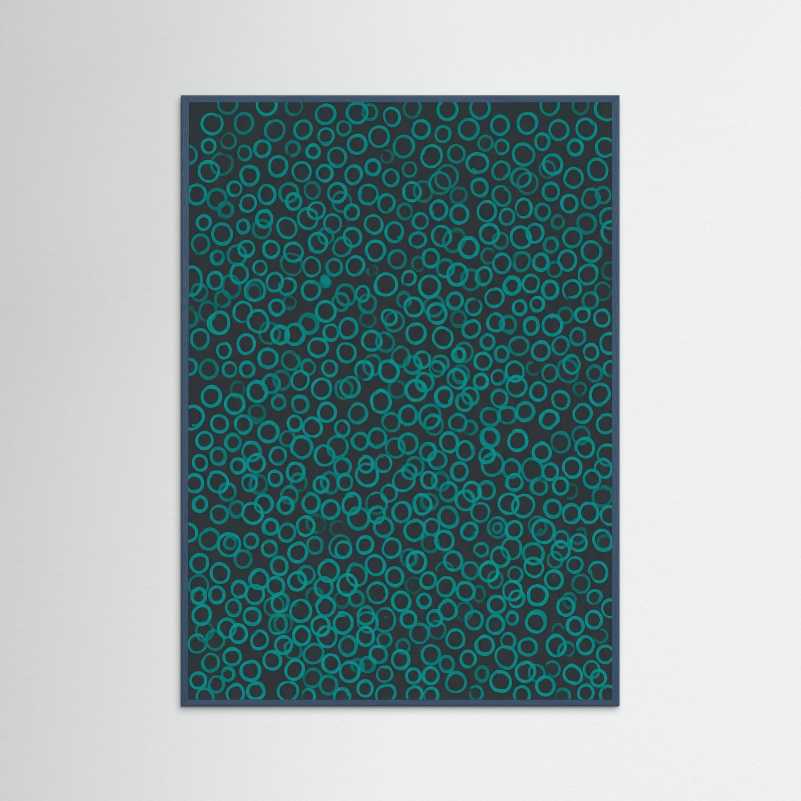 Teal Wood Crimson Dash Rhythm