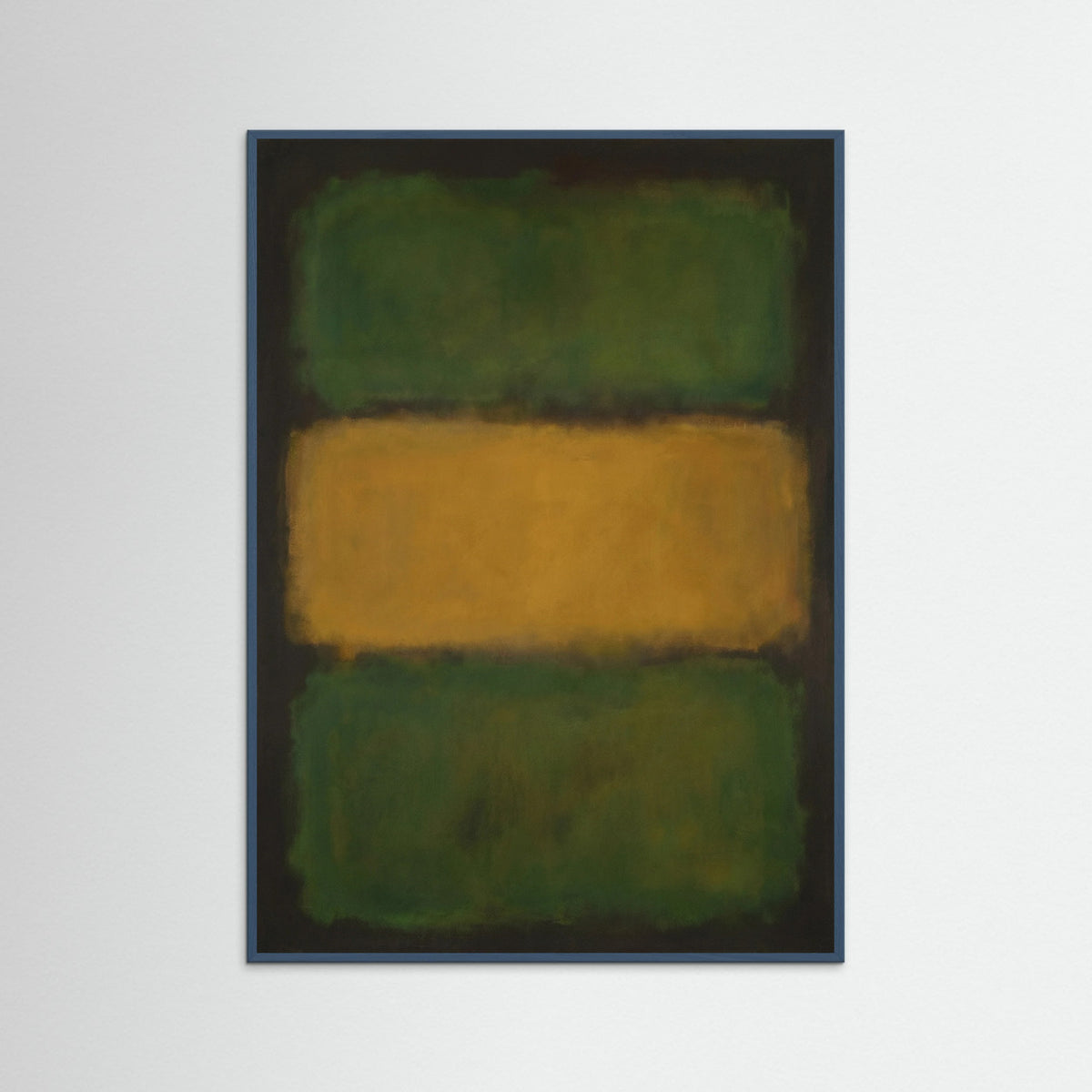 Teal Wood Crimson Field