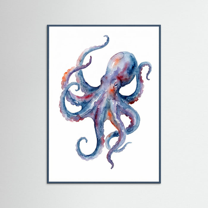 Teal Wood Crimson Lobster