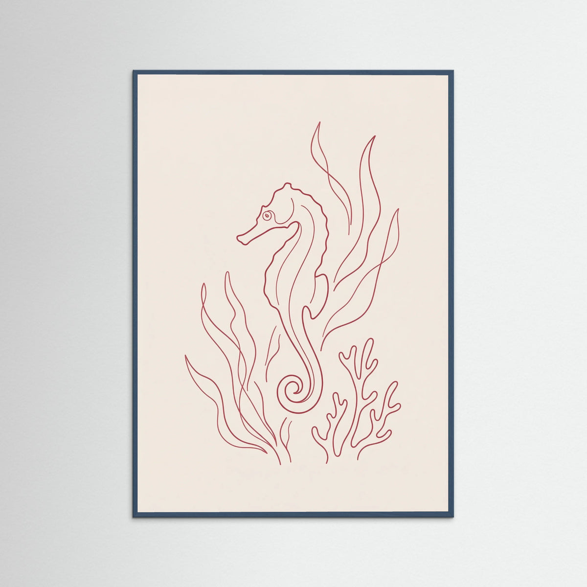 Teal Wood Crimson Swimmers