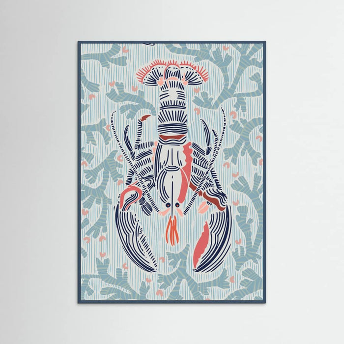Crustacean Core mint Poster – poster and art print