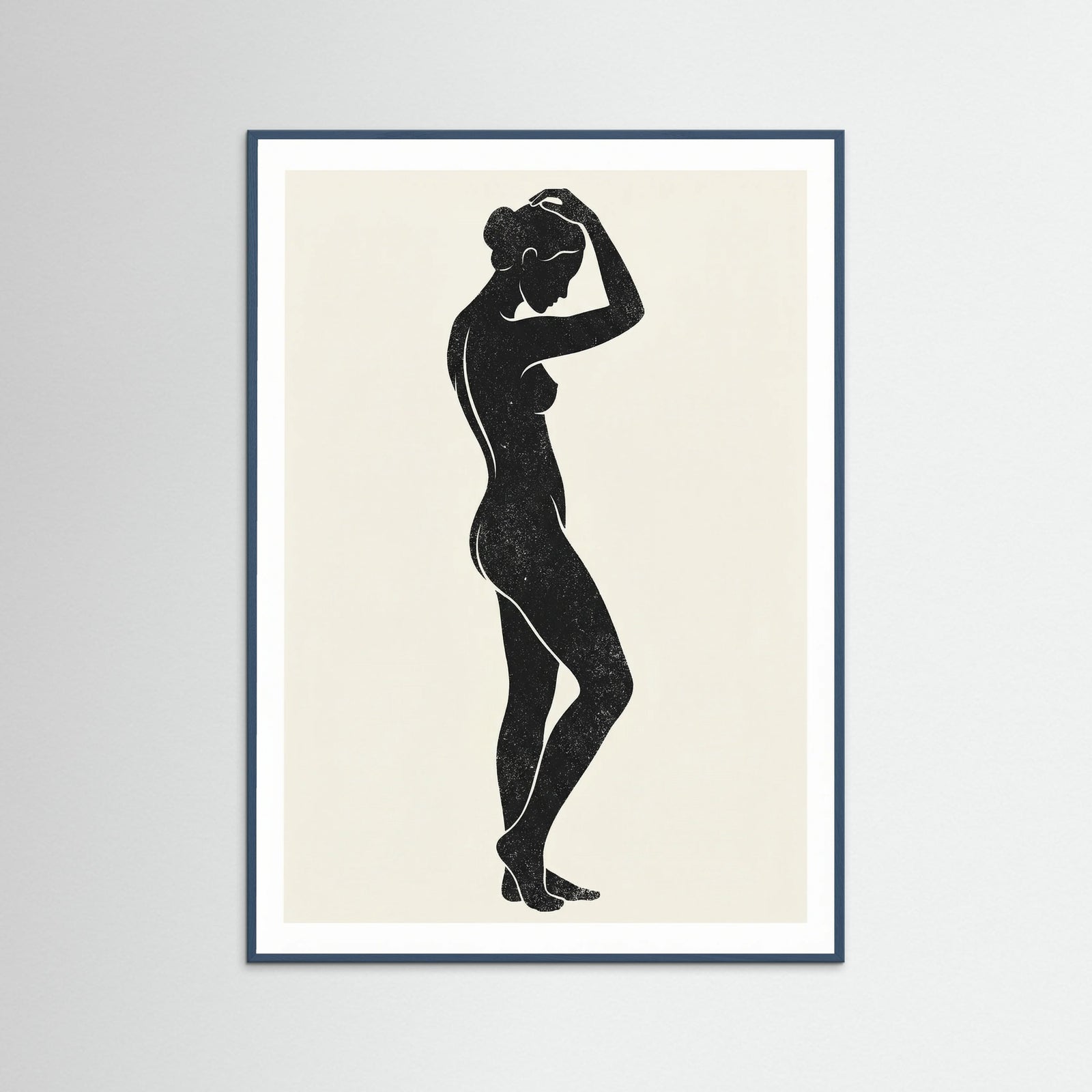 Teal Wood Curled Embrace