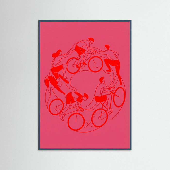 Teal Wood Cycling Circles