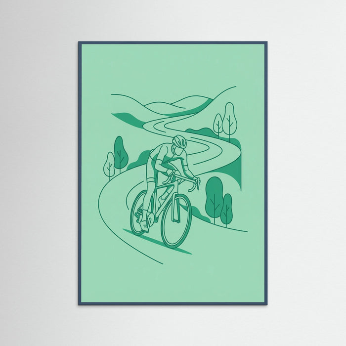 Teal Wood Cycling Duo