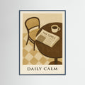 Teal Wood Daily Calm