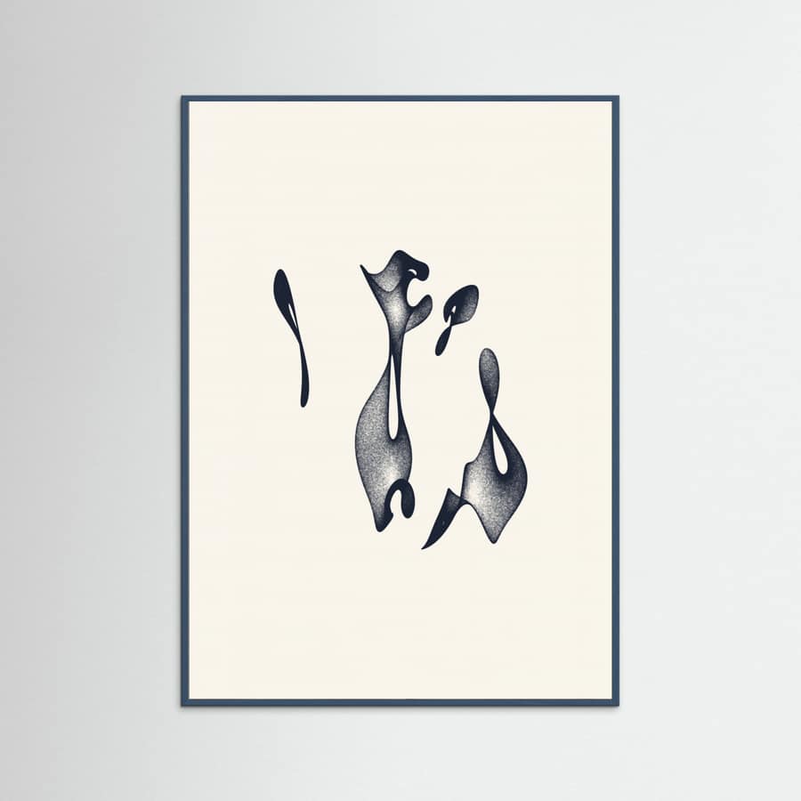 Dancing Torus Poster – plakat og kunsttryk