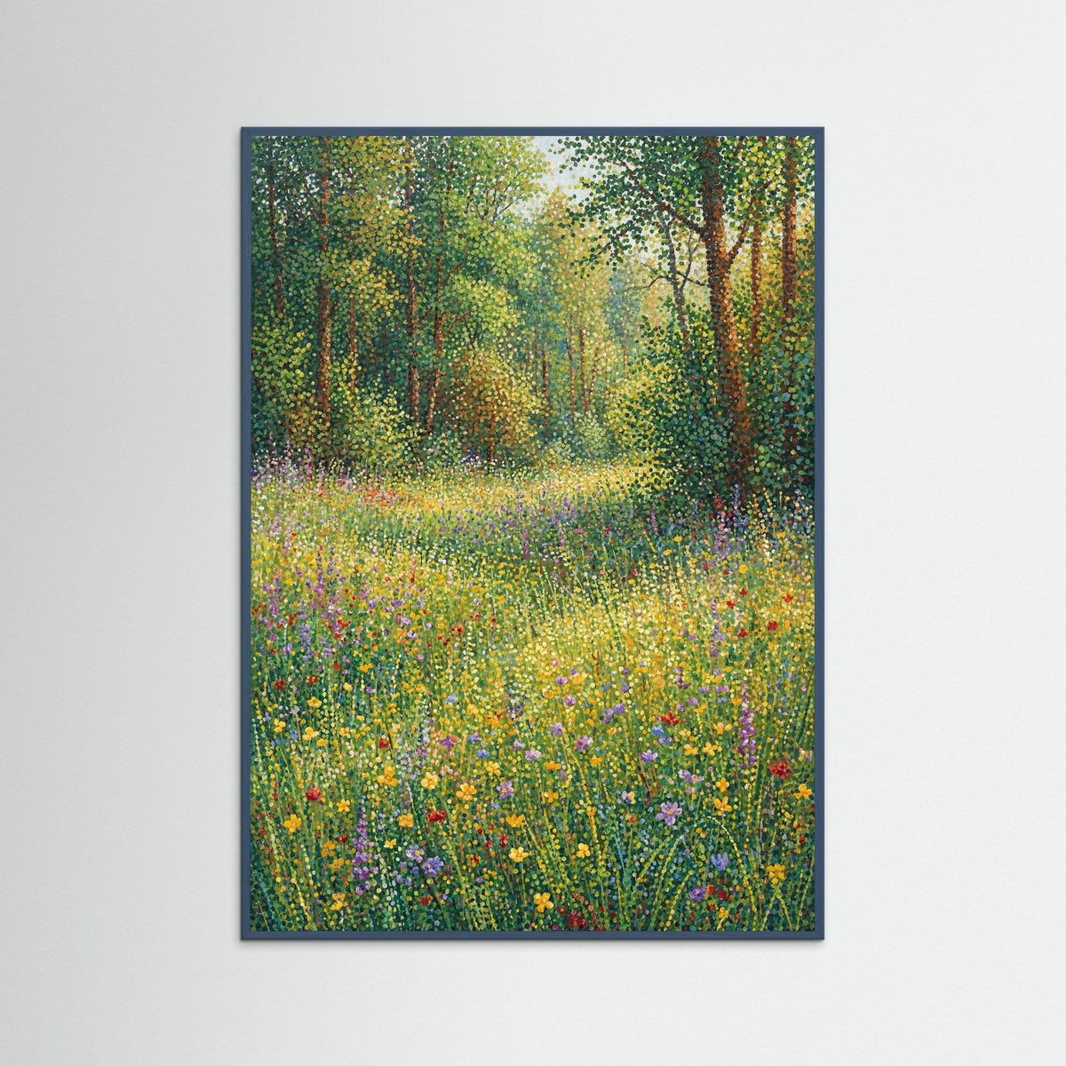 Teal Wood Dappled Orchard