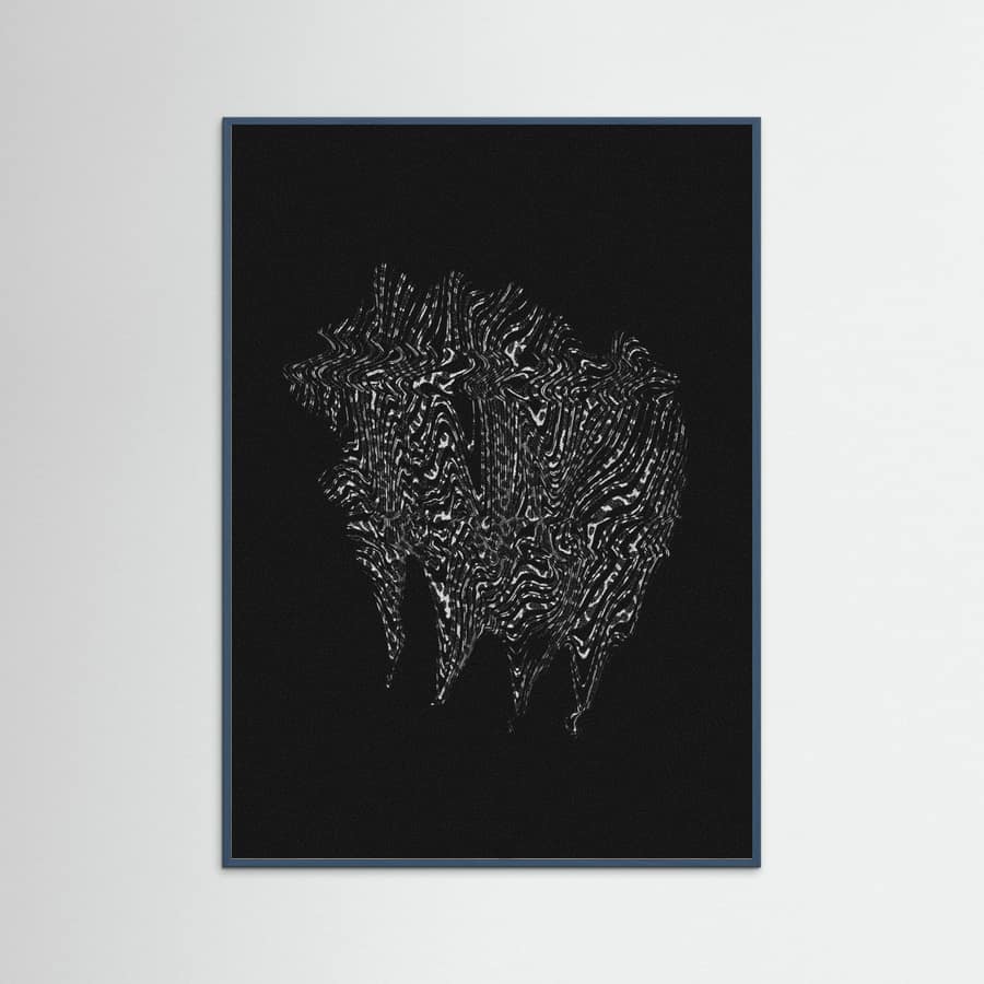 Plakat Data Points X – plakat i druk artystyczny