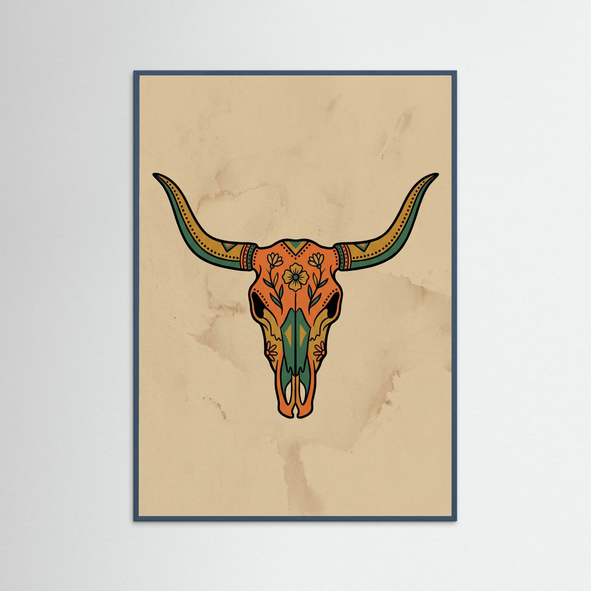 Teal Wood Desert Boot