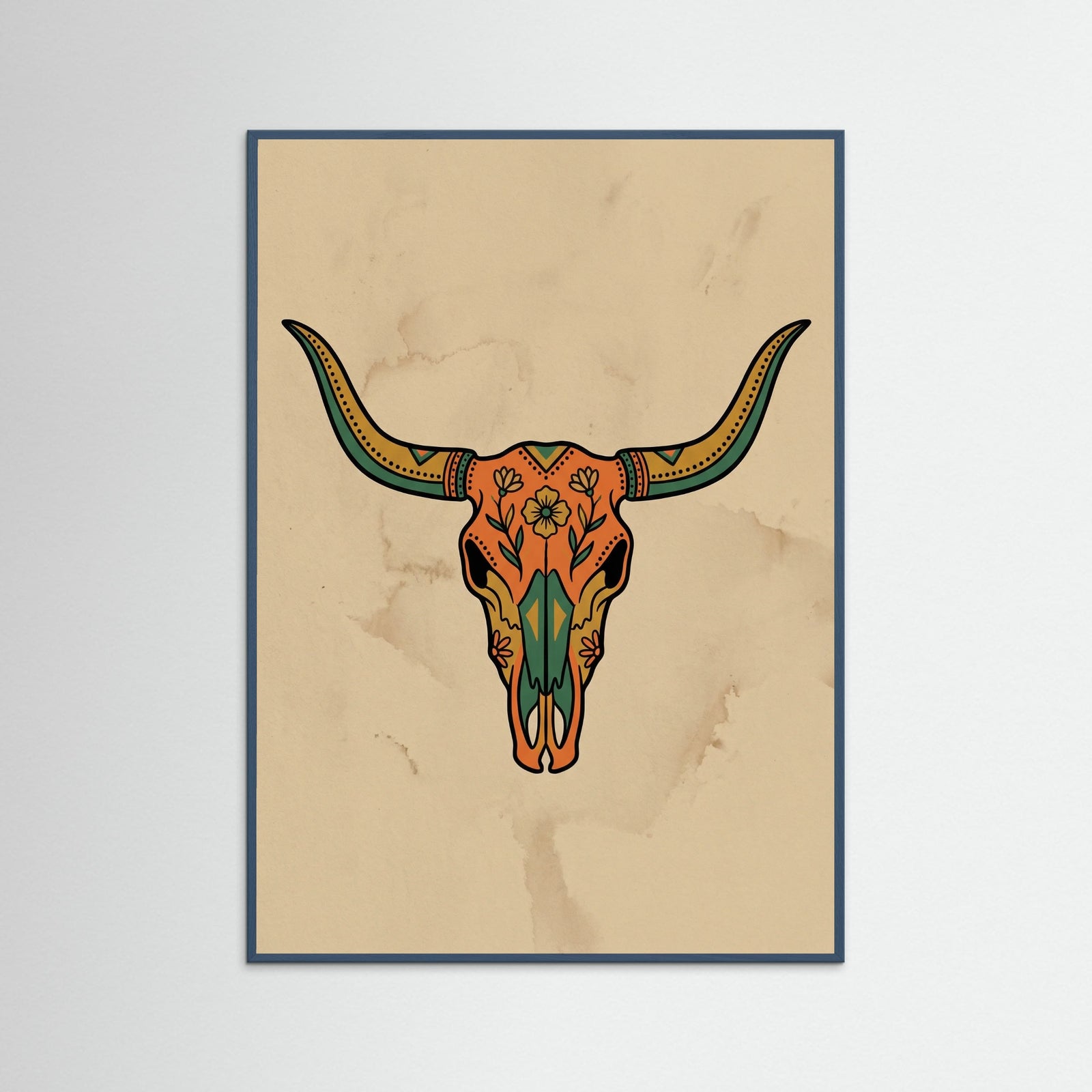 Teal Wood Desert Boot