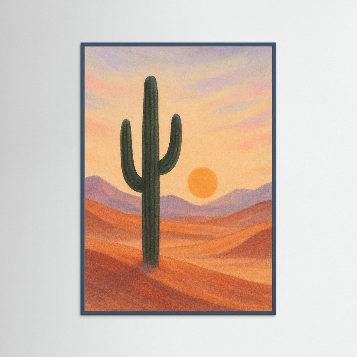 Teal Wood Desert Dreams