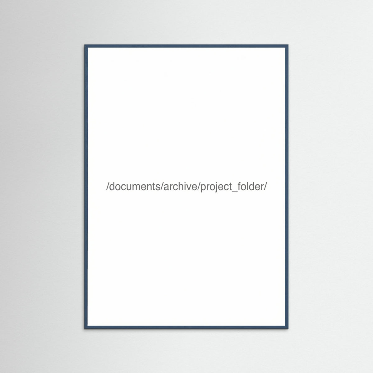 Teal Wood Digital File Label