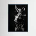 Teal Wood Dior Doberman
