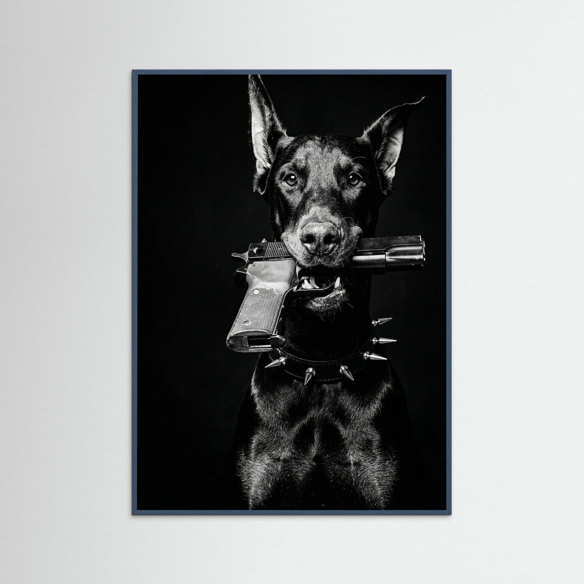 Teal Wood Dior Doberman