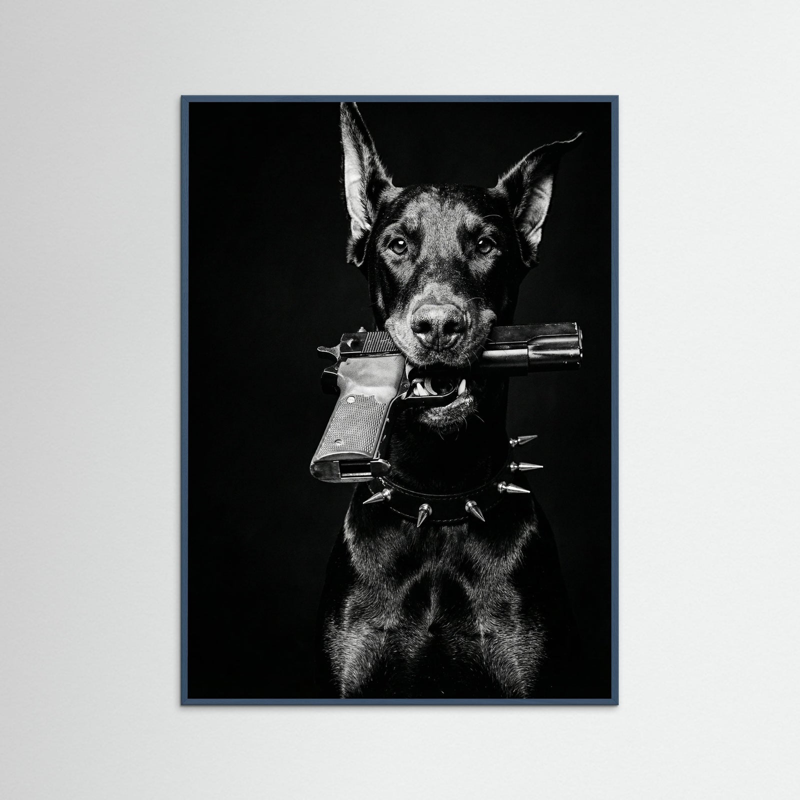 Teal Wood Dior Doberman