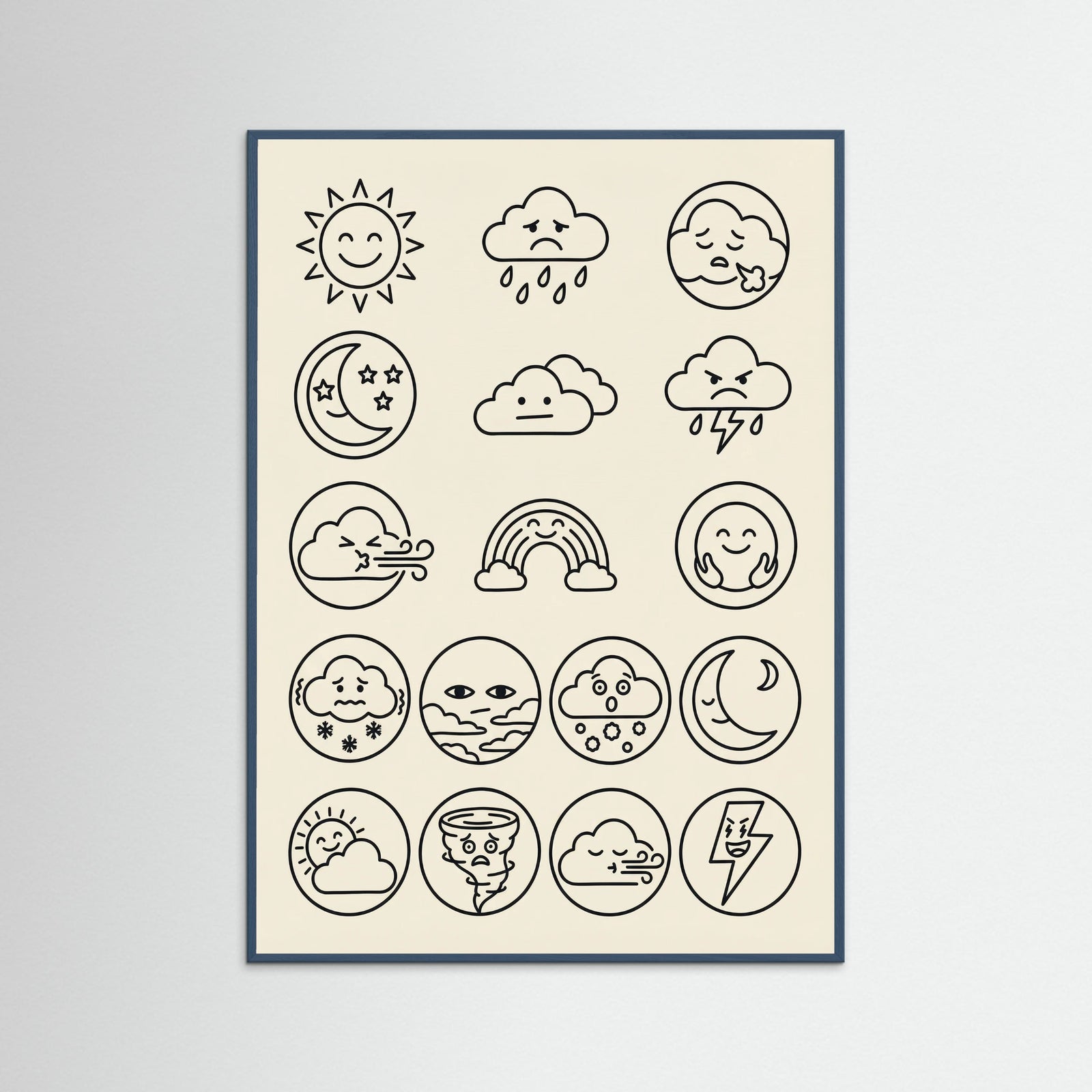 Teal Wood Diverse Moods