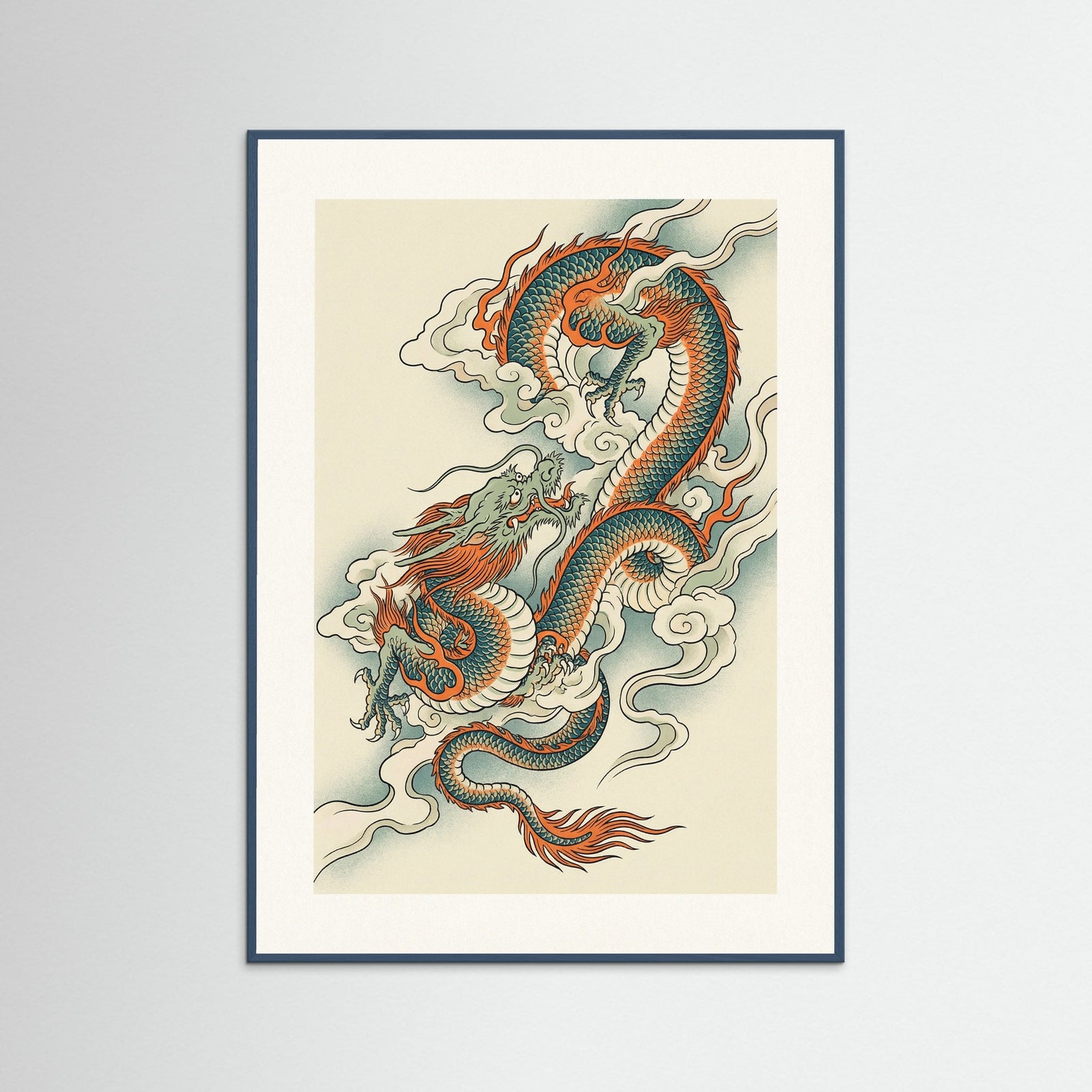 Teal Wood Divine Phoenix Musician