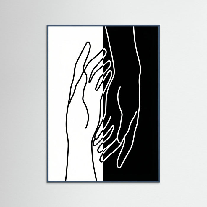 Teal Wood Dualistic Portrait