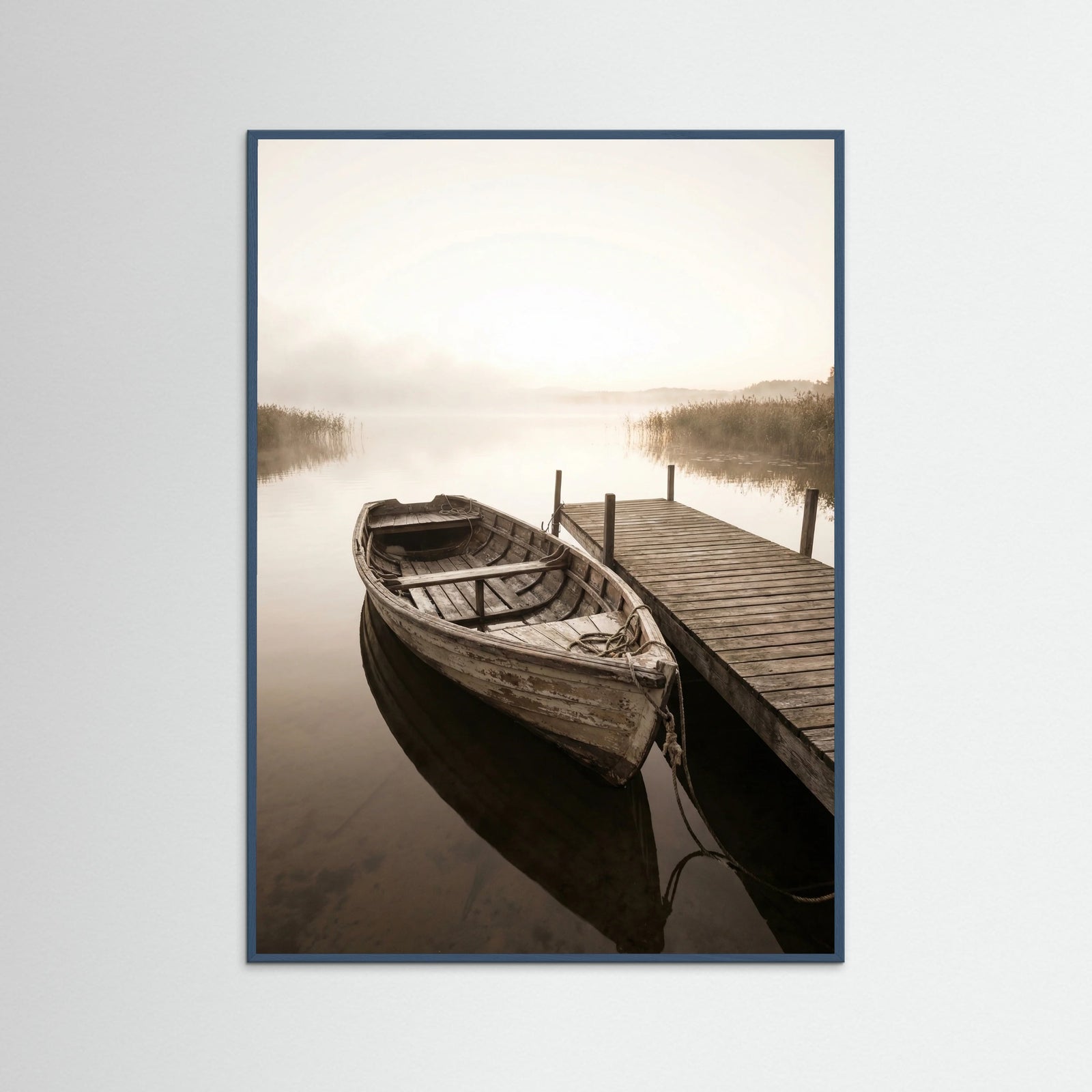 Teal Wood Dune Pathway Glow